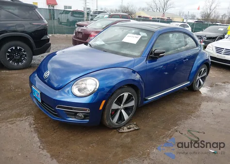 2013 Volkswagen Beetle 2.0T Turbo from USA, damaged, VIN 3VWVT7AT6DM692389